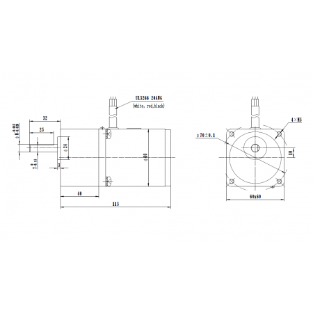 PRZEKŁADNIA + SILNIK YN-60 PODAJNIKA PIECA PELLETU